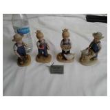 HOMCO DENIM DAYS FIGURINES