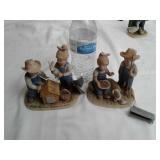HOMCO DENIM DAYS FIGURINES