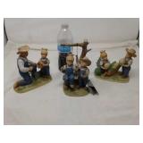 HOMCO DENIM DAYS FIGURINES
