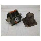 VINTAGE JOHNSON CARD SHUFFLER:CAMP FIRE TOASTER