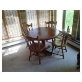 DINING ROOM TABLE&CHAIRS 28"TX41"