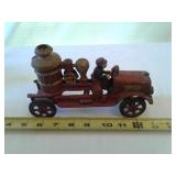 CAST IRON FIRE TRUCK
