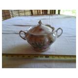 HAND PAINTED GERMANY DISH-damaged