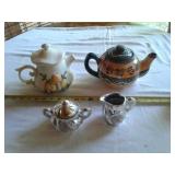 TEA POTS:SUGAR-CREAMER