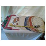 HOLIDAY PLACE MATS&HOMEMADE DECORATIONS