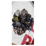 Large group of electric motors