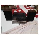 Panasonic stereo with a track tape player and