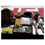 Hardware, fan,drain plugs strap