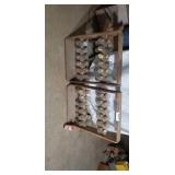 Old baby jar hardware containers with hardware.