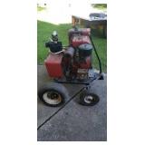 Homelite 5000 watt generator on cart (currently