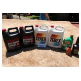 ANTI FREEZE, OIL