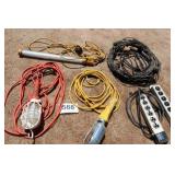 TROUBLE LIGHTS, POWER CORDS