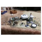 ELECTRIC SKILLET, PANS, DISHES, SLICER SHREDDER