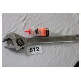 24" ADJUSTABLE WRENCH