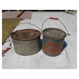 GALVANIZED MINNOW BUCKETS
