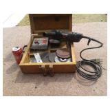 B&D ANGLE GRINDER WITH WHEELS