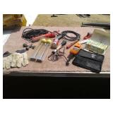 FIRST AID KIT:HYDROMETER:CRAFTSMAN TREBLE LIGHT: