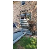 Old commercial hardware store screen cutter with