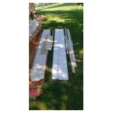 Vinyl siding with trim