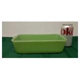 Vintage jadite Fire King loaf pan