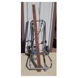 Advertising yardstick, luggage cart
