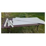 12 x 48 wall shelves with all hardware to