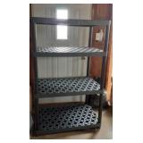 36 x 24 x 56 Plano plastic shelving unit