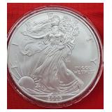 2005  Silver  Eagle Dollar 1oz Fine Silver