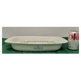 Corning Ware roaster pan with wire rack