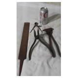 Tools including file, fencing pliers and more