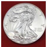 2018 UNC American Eagle Silver Dollar 1oz
