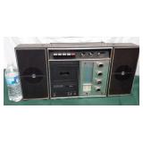 Vintage Crown quarter cassette radio