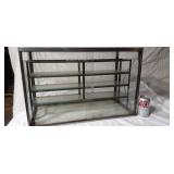 24.5 x 12 x 16 glass display are, side glass