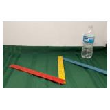 Woolworths vintage wooden folding ruler