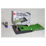 The Ultimate Putting System with bal return.