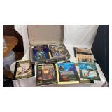 Suitcase full of Stain Glass how to do magazines