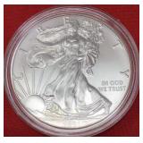 2021 UNC Silver Eagle 1 troy ounce Bullion