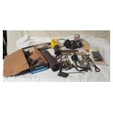 Tools, drop light, zip ties, easy lap Diamond