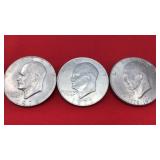 Bicentennial, 1971, & 1978 Eisenhower Dollars