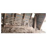 Steel sides for grain truck.