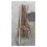 20 electric fence posts