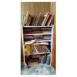 Adjustable bookshelf, books included, must bring