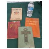 Vintage song books