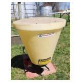 Work saver 12 volt tail gate seeder.