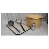 Enamel cover cookware & more