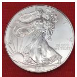 2014 UNC. Silver American Eagle 1 Troy Oz.