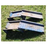Steel car ramps