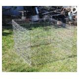 Two portable  dog pens.