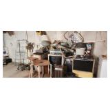 Scrap metal in basement  copper  steel aluminum.