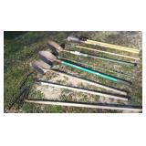 Post Hole Digger, Shovels, Rakes